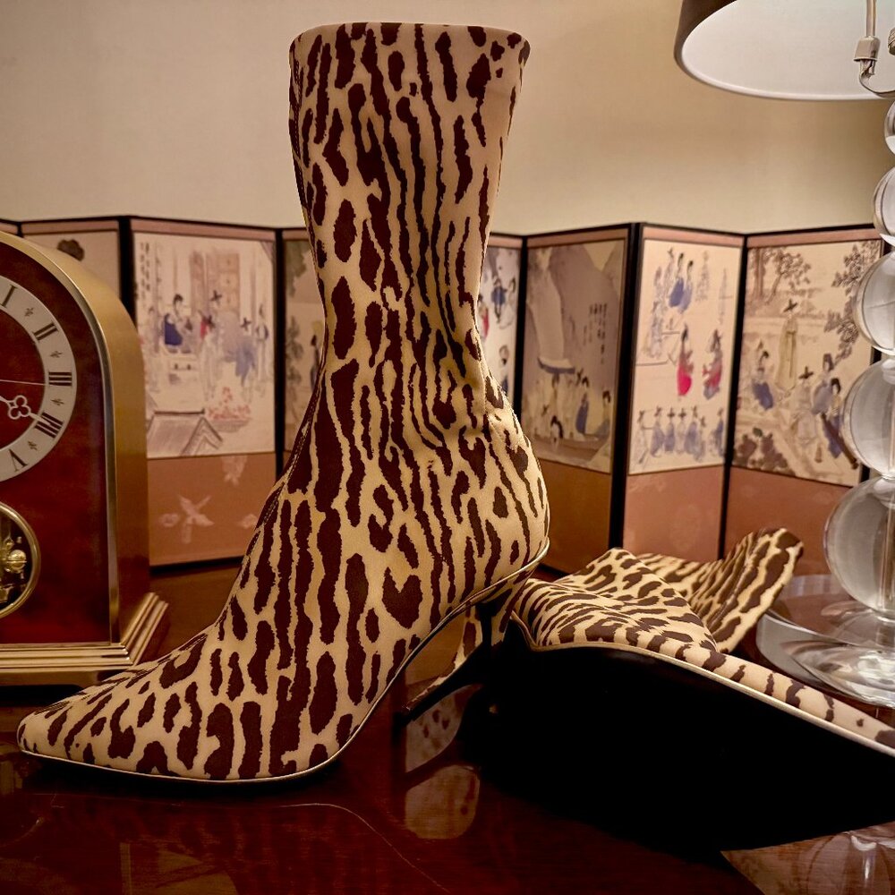 ZIMMERMANN ANKLE BOOT Lycra Size 6